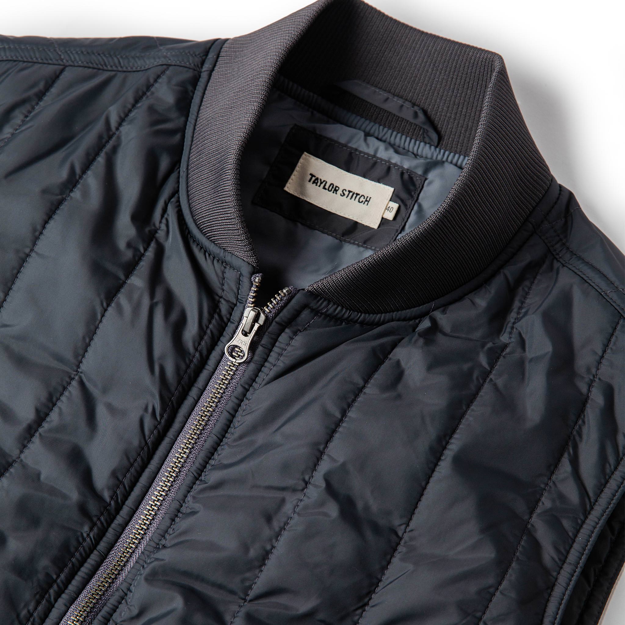 material shot of chest, Outerwear by Taylor Stitch