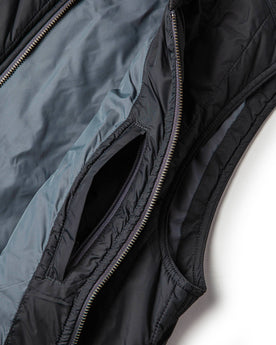 material shot of interior pocket, Outerwear by Taylor Stitch
