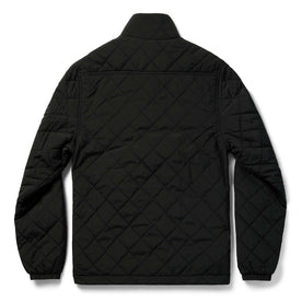 flaltay of The Vertical Jacket in Black, shown from the back