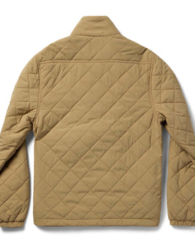 flatlay of The Vertical Jacket in Khaki from the back , Outerwear by Taylor Stitch