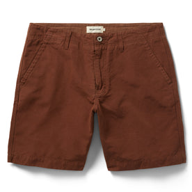 The Morse Short in Russet Linen - featured image