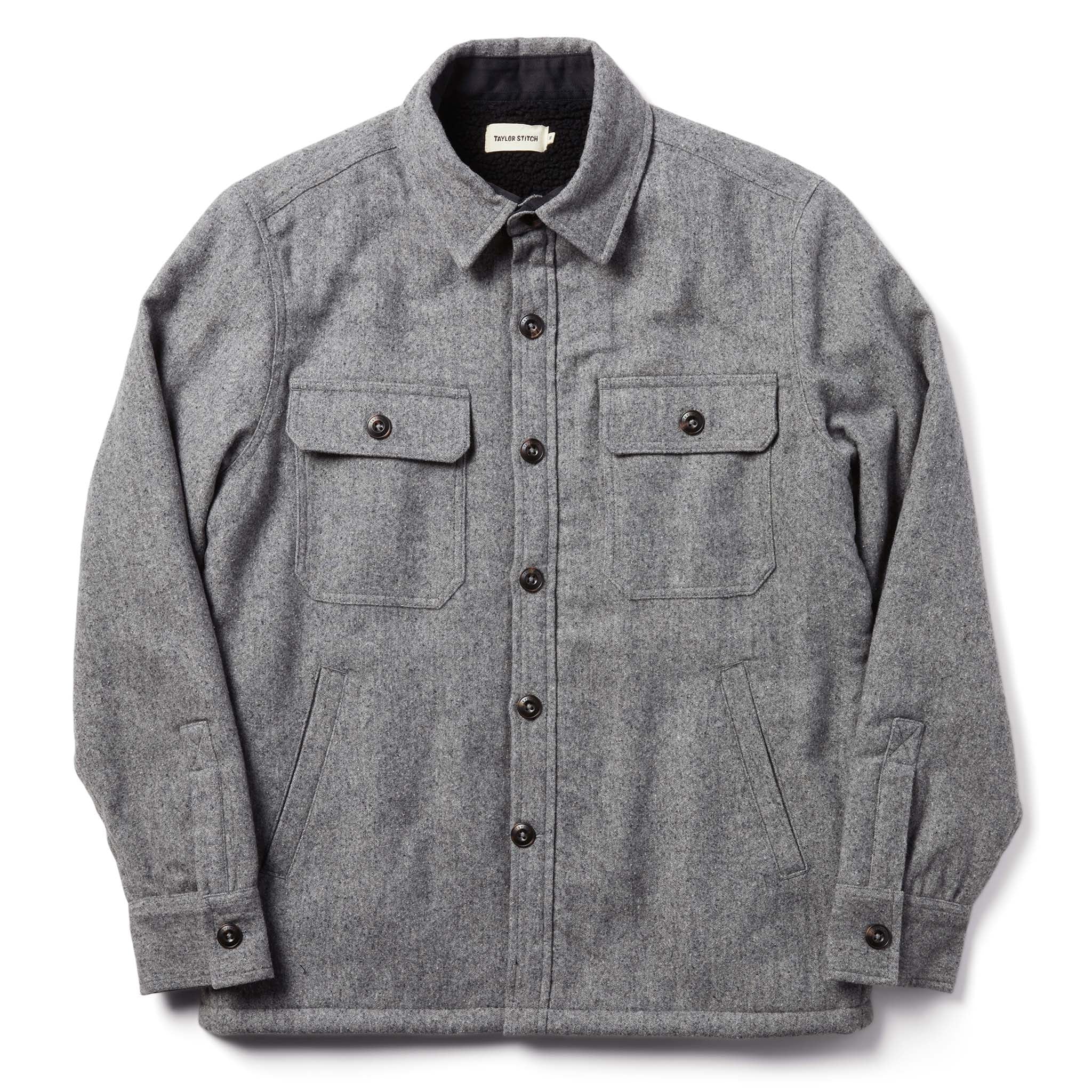 flatlay of jacket from the front, Outerwear by Taylor Stitch