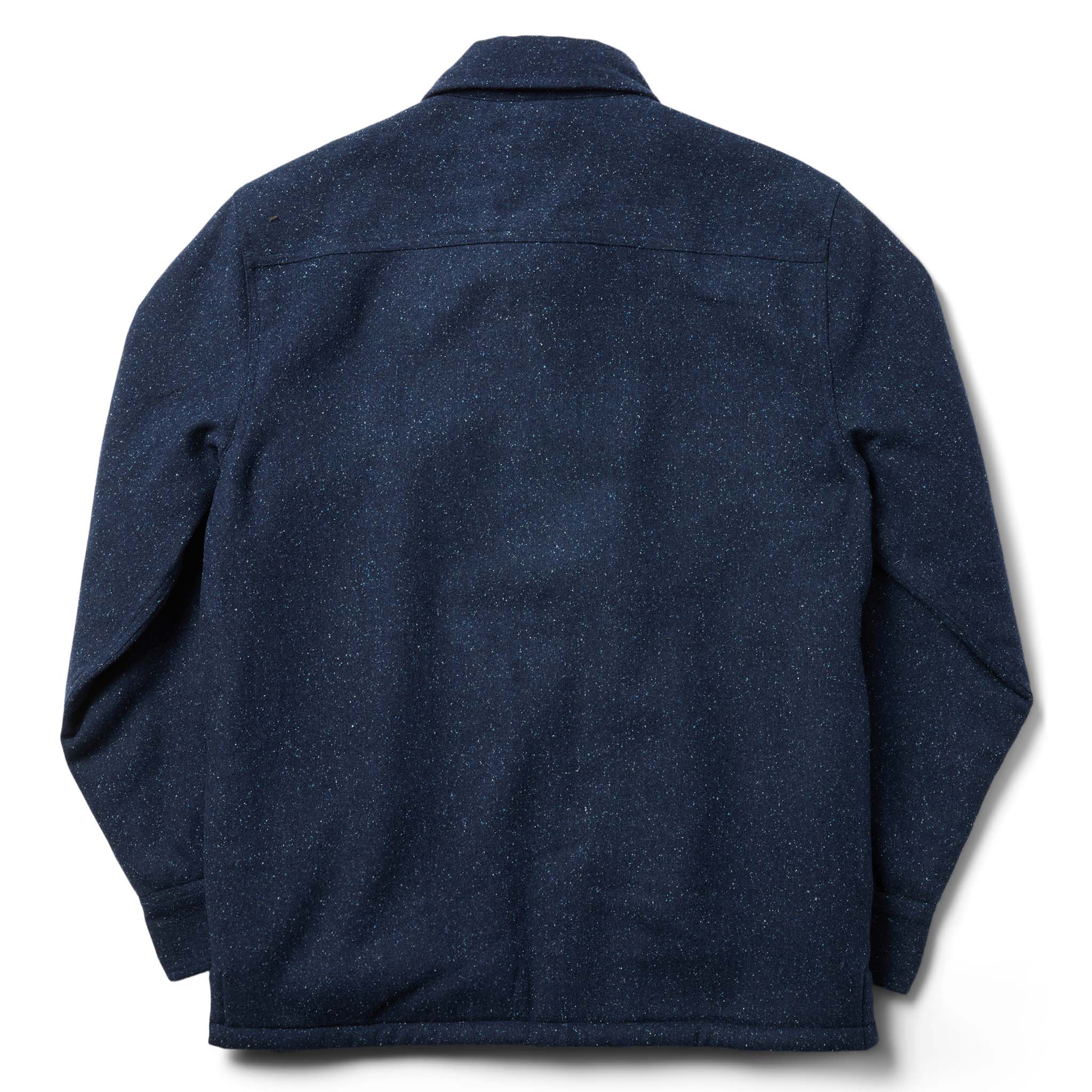 flatlay of jacket back showing yoke, Outerwear by Taylor Stitch