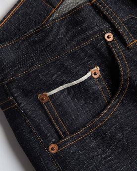 material shot of pocket, Bottoms by Taylor Stitch