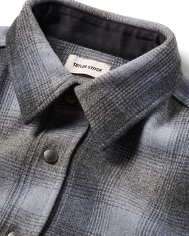 material shot of collar, Outerwear by Taylor Stitch