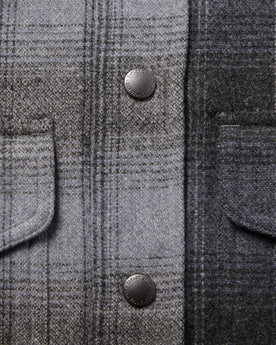 material shot of buttons, Outerwear by Taylor Stitch