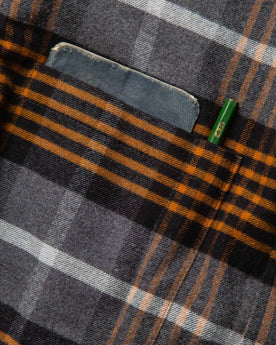 material shot of front pocket, Wovens by Taylor Stitch