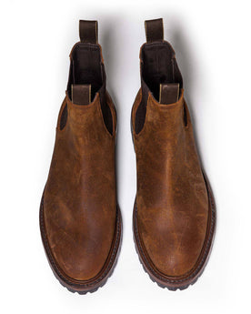 overhead studio shot, Footwear by Taylor Stitch