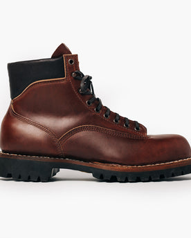 flatlay of The Backcountry Boot in Taylor Stitch Custom