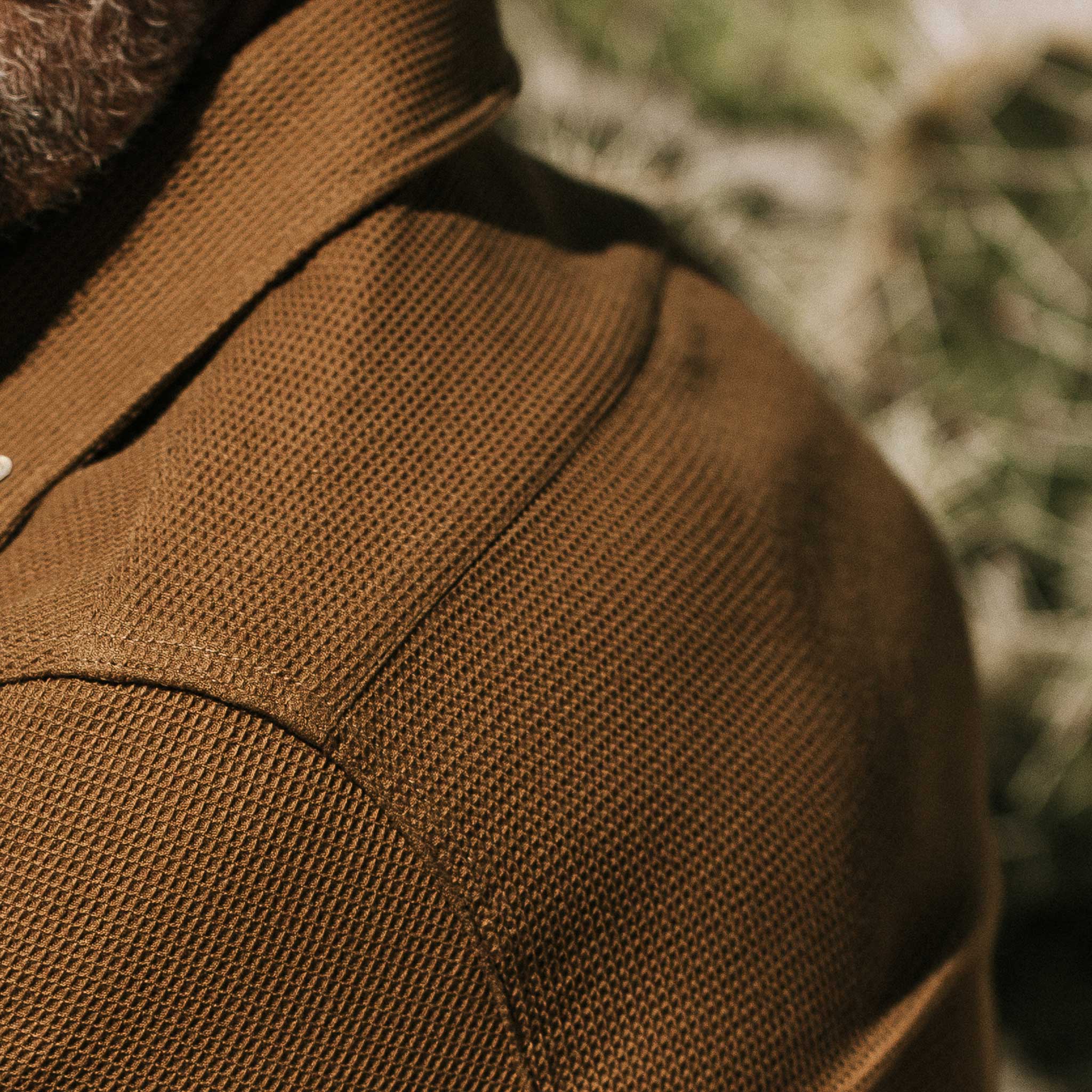 The Jack in British Khaki Waffle: Alternate Image 4, Wovens by Taylor Stitch