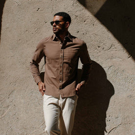 The California in Khaki Herringbone - featured image