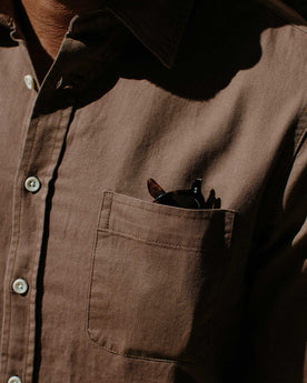 The California in Khaki Herringbone: Alternate Image 9, Wovens by Taylor Stitch