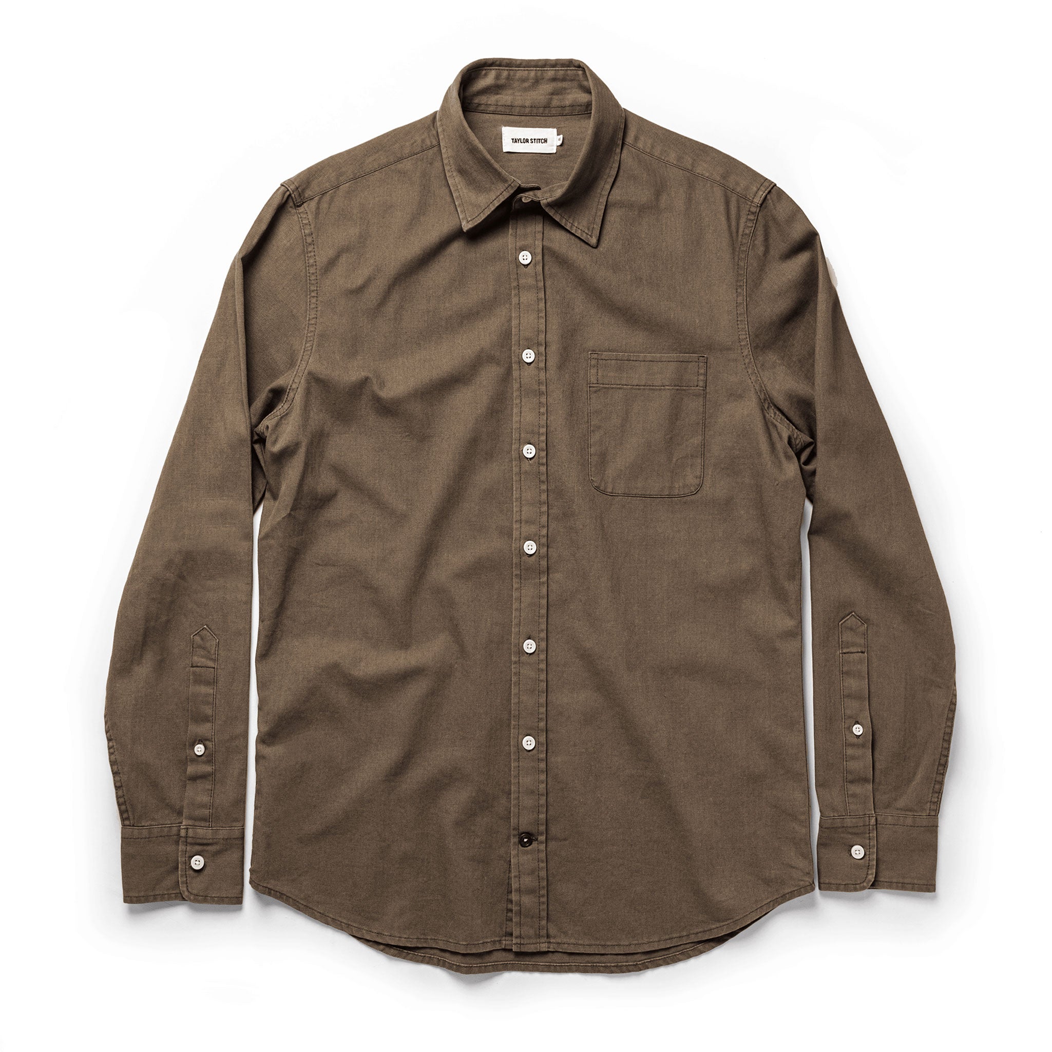 The California in Khaki Herringbone: Alternate Image 8, Wovens by Taylor Stitch