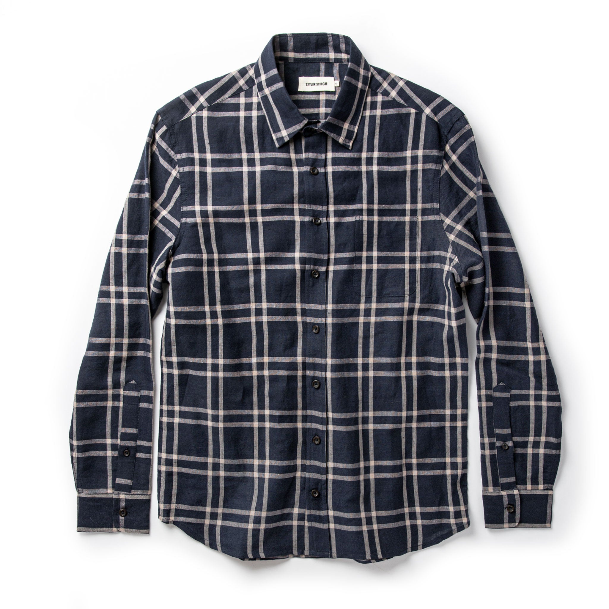 The California in Navy Plaid: Alternate Image 7, Wovens by Taylor Stitch