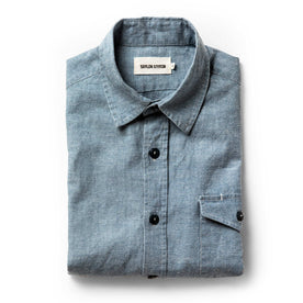 The Cash Shirt in Washed Hemp Chambray: Featured Image