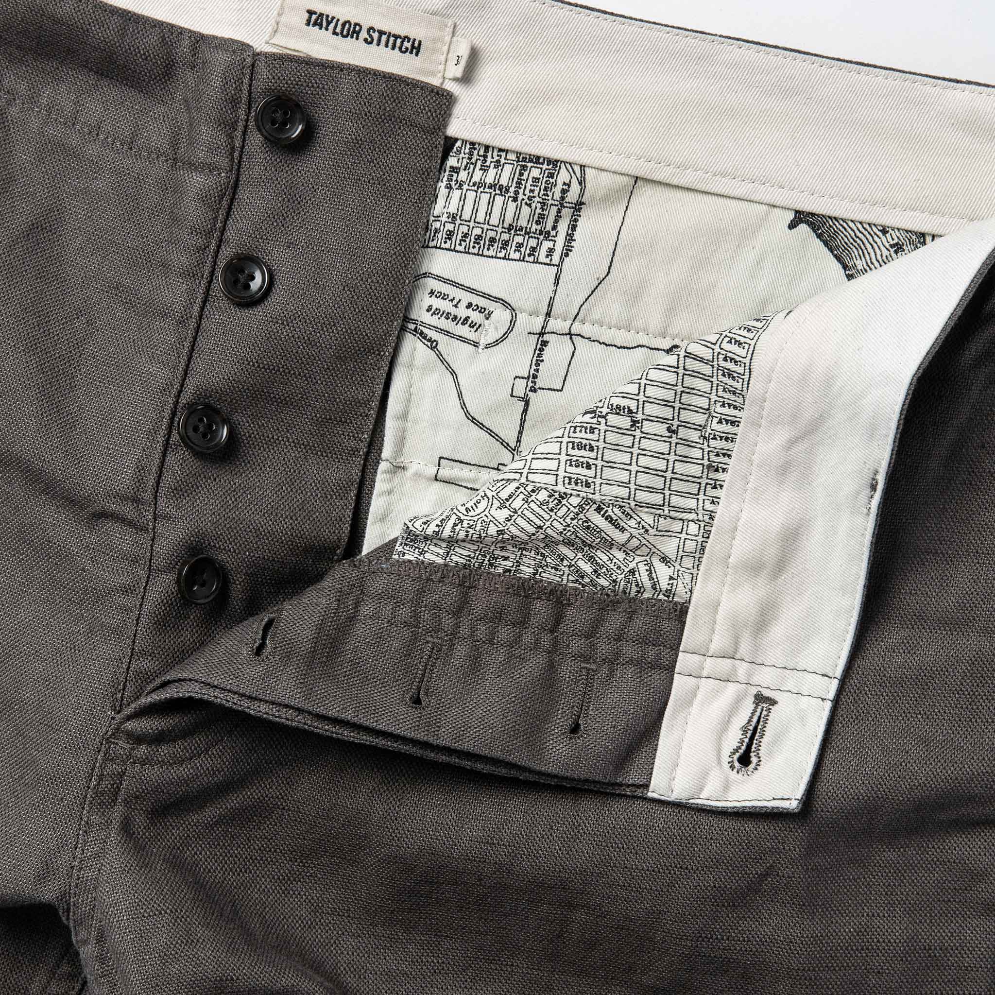 material shot, Bottoms by Taylor Stitch