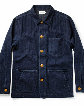 The Ojai Jacket in Indigo Herringbone: Featured Image, Outerwear by Taylor Stitch