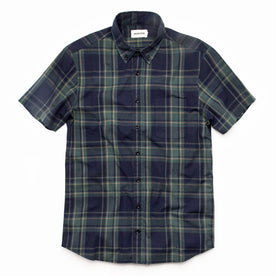 The Short Sleeve Jack in Green Madras - featured image
