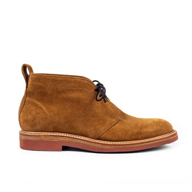 The Unlined Chukka in Butterscotch Weatherproof Suede: Featured Image