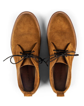 The Unlined Chukka in Butterscotch Weatherproof Suede: Alternate Image 7, Footwear by Taylor Stitch