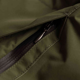 The Powder Jacket in British Khaki & Olive