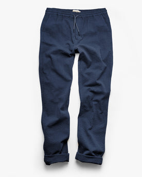 The Après Pant in Navy Seersucker: Alternate Image 8, Bottoms by Taylor Stitch