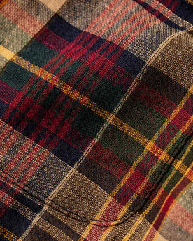 material shot of fabric detail, Wovens by Taylor Stitch