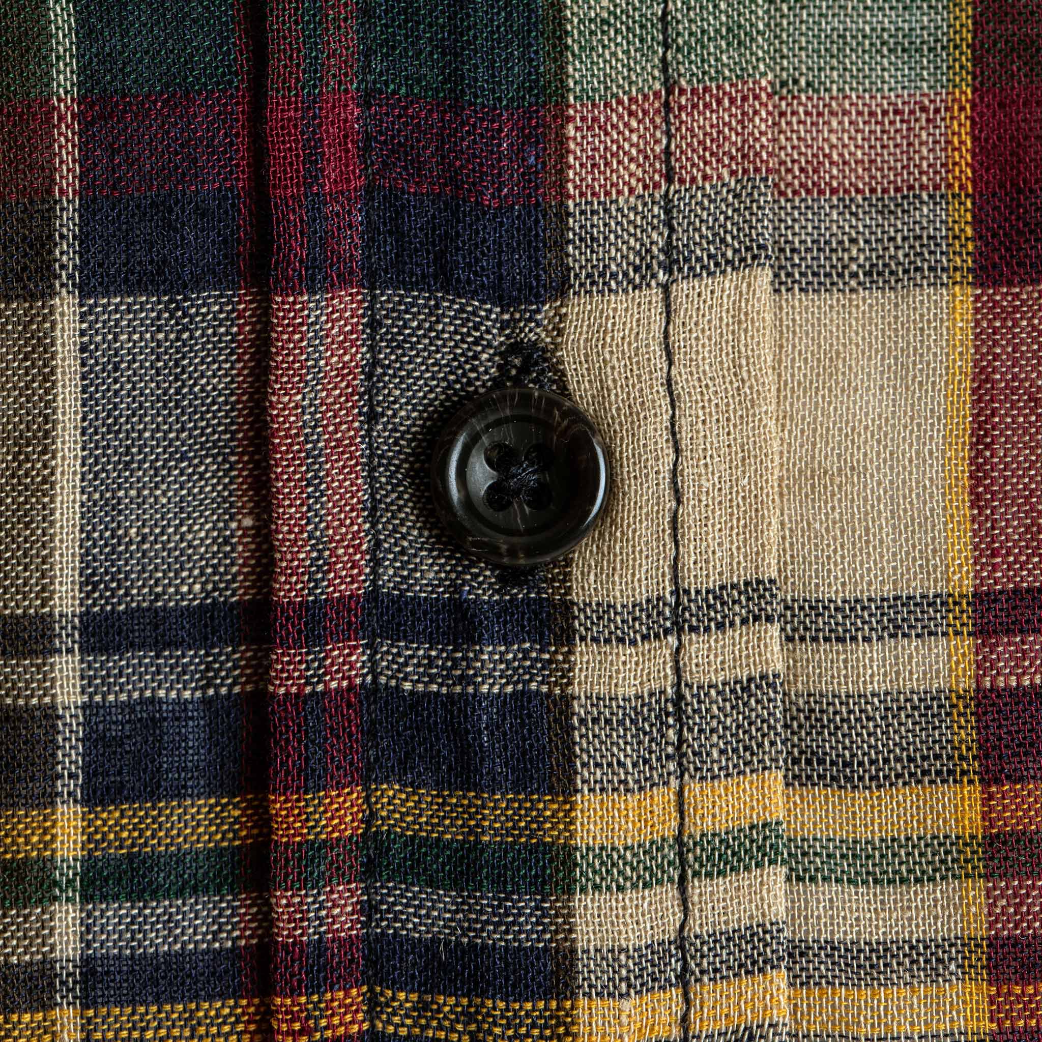 material shot of button, Wovens by Taylor Stitch