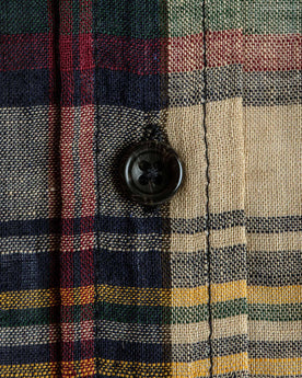 material shot of button, Wovens by Taylor Stitch