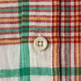 material shot of button