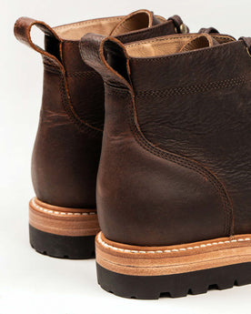 The Moto Boot in Chocolate Pebble Grain: Alternate Image 8, Footwear by Taylor Stitch