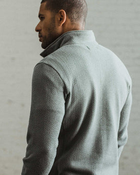 The Pack Pullover in Slate Grid Fleece: Alternate Image 3, Knits by Taylor Stitch