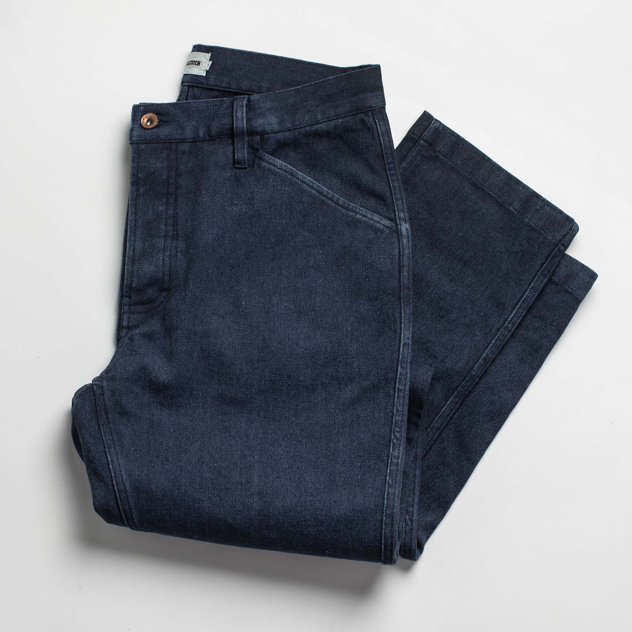 The Camp Pant in Indigo Boss Duck: Alternate Image 8, Bottoms by Taylor Stitch