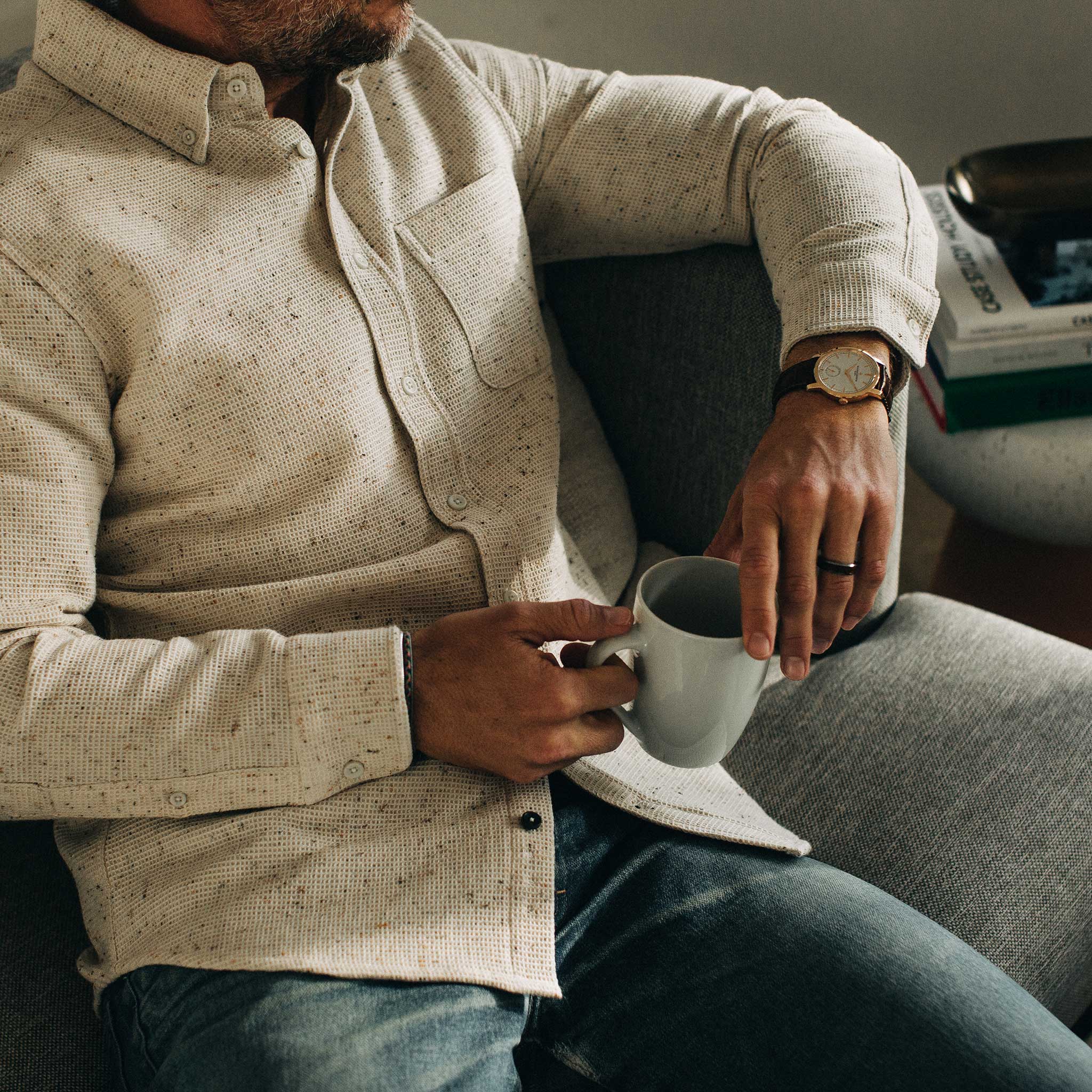 The Jack in Natural Waffle: Alternate Image 2, Wovens by Taylor Stitch