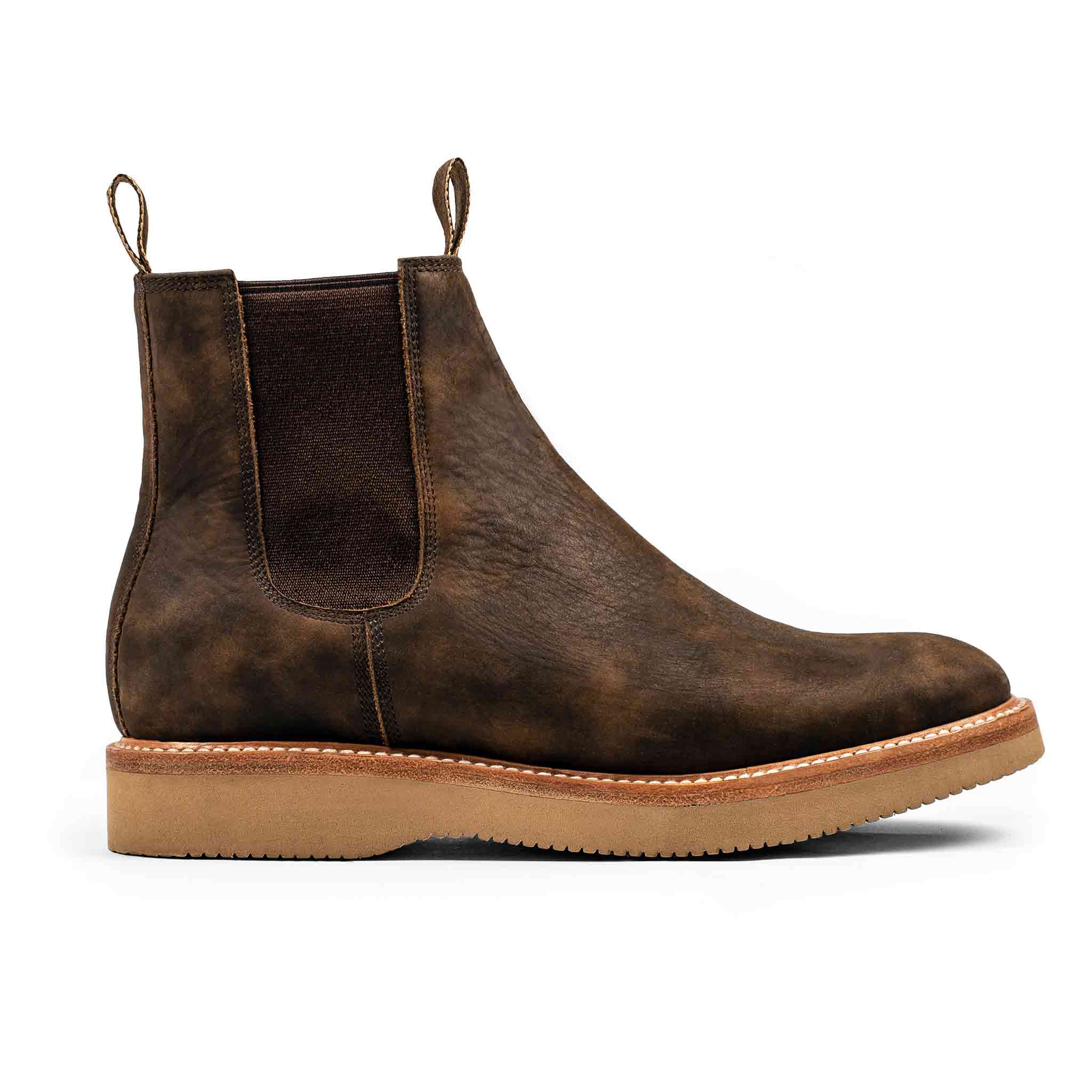 The Ranch Boot in Espresso Grizzly: Featured Image, Footwear by Taylor Stitch