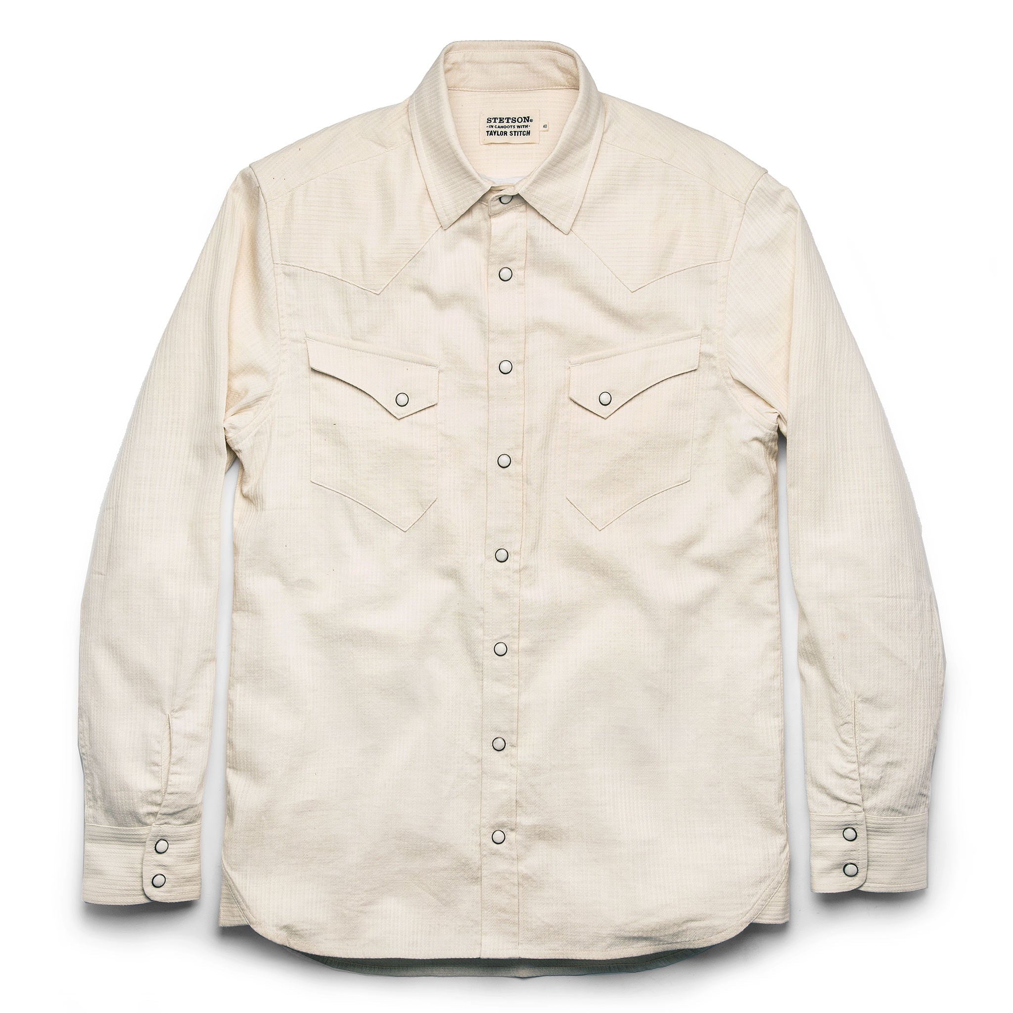 The Western Shirt in Natural Corded Denim: Alternate Image 9, Wovens by Taylor Stitch