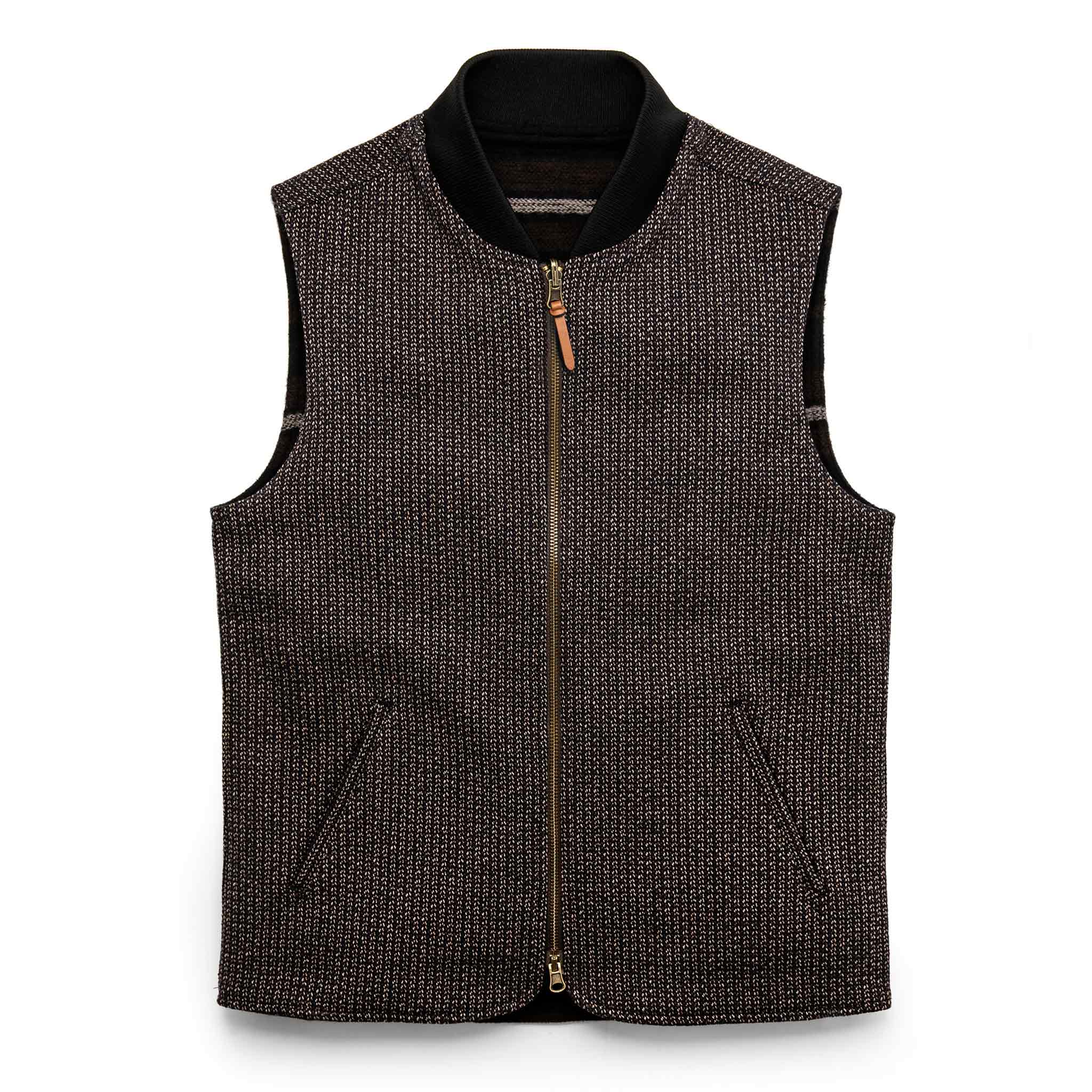 The Able Vest in Wool Beach Cloth: Featured Image, Outerwear by Taylor Stitch