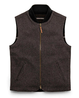 The Able Vest in Wool Beach Cloth: Featured Image, Outerwear by Taylor Stitch