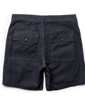 The Trail Short in Navy Slub Sateen: Alternate Image 9, Shorts by Taylor Stitch