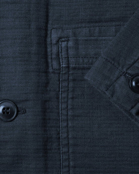 material shot of buttons, Outerwear by Taylor Stitch