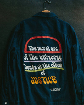 hanger material shot of The HBT Jacket by Ceremony, Outerwear by Taylor Stitch