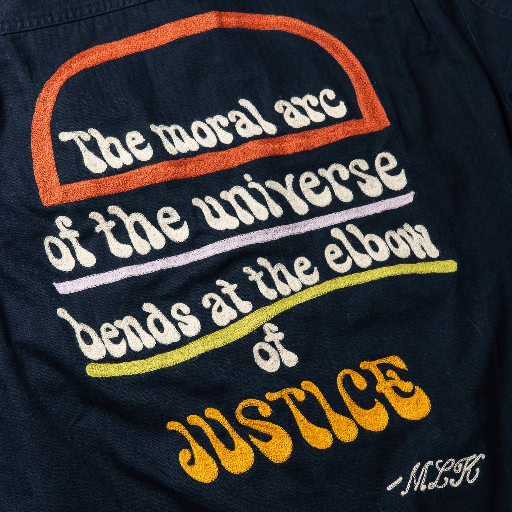 material shot of back—The HBT Jacket by Ceremony, Outerwear by Taylor Stitch