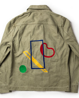 flatlay of The HBT Jacket by Sam Hart, Outerwear by Taylor Stitch
