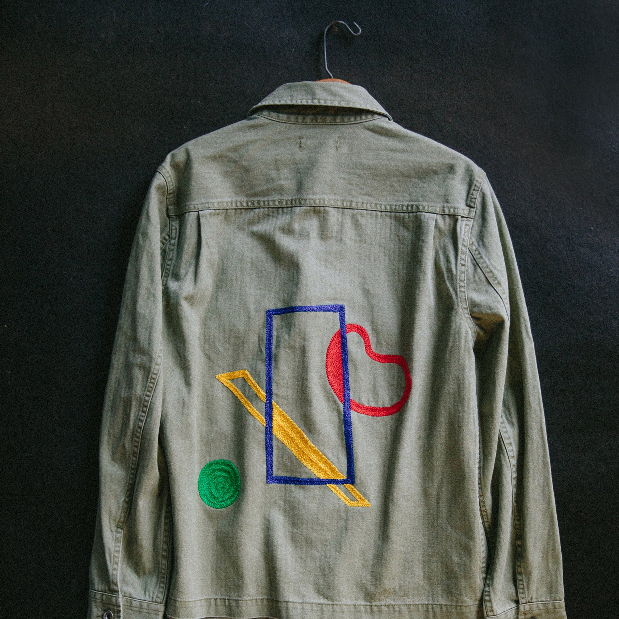 hanging shot of The HBT Jacket by Sam Hart, Outerwear by Taylor Stitch