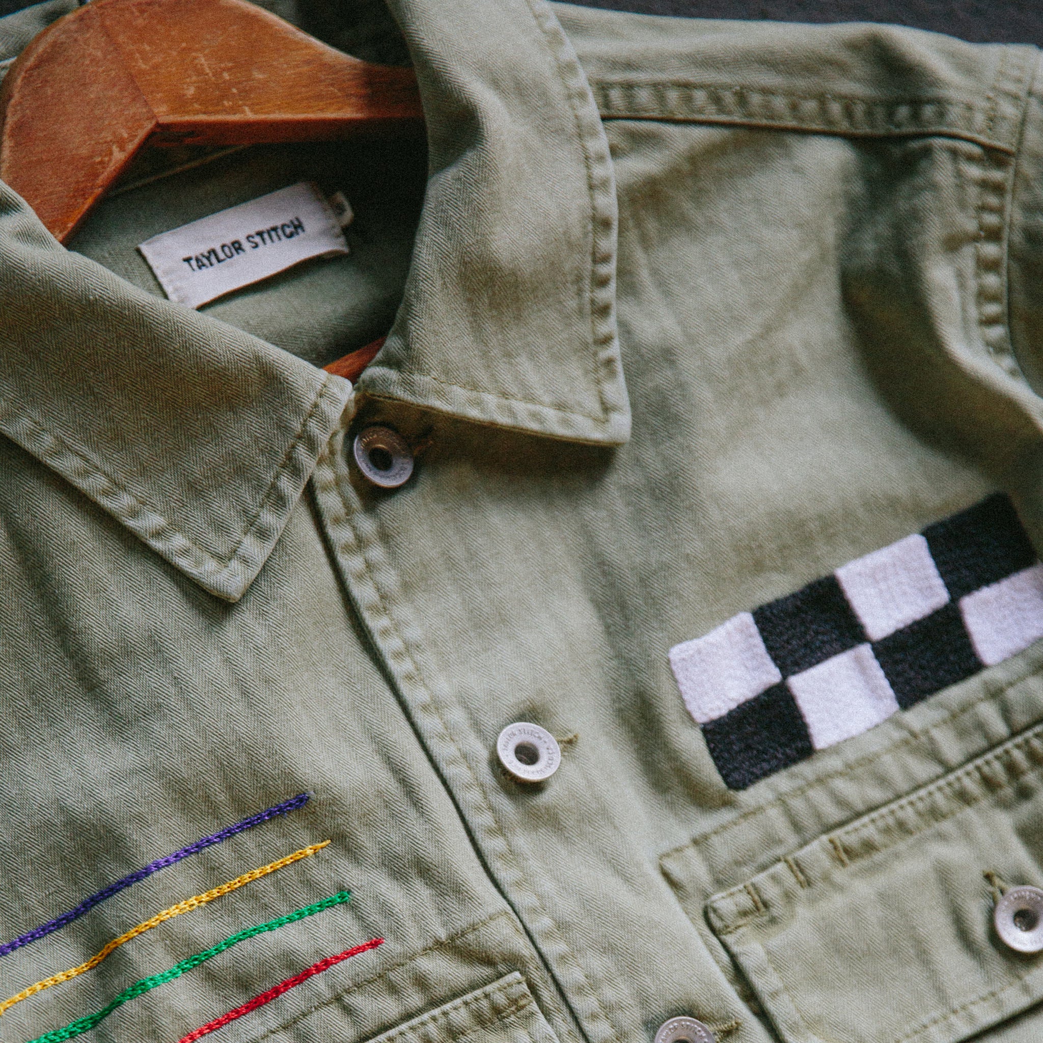 front material shot of The HBT Jacket by Sam Hart, Outerwear by Taylor Stitch