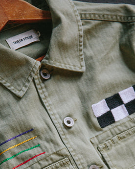 front material shot of The HBT Jacket by Sam Hart, Outerwear by Taylor Stitch