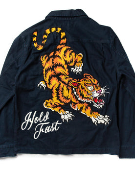 flatlay shot of The HBT Jacket by Stay ChillBill, Outerwear by Taylor Stitch