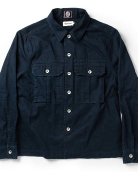 front flatay of The HBT Jacket by Stay ChillBill, Outerwear by Taylor Stitch