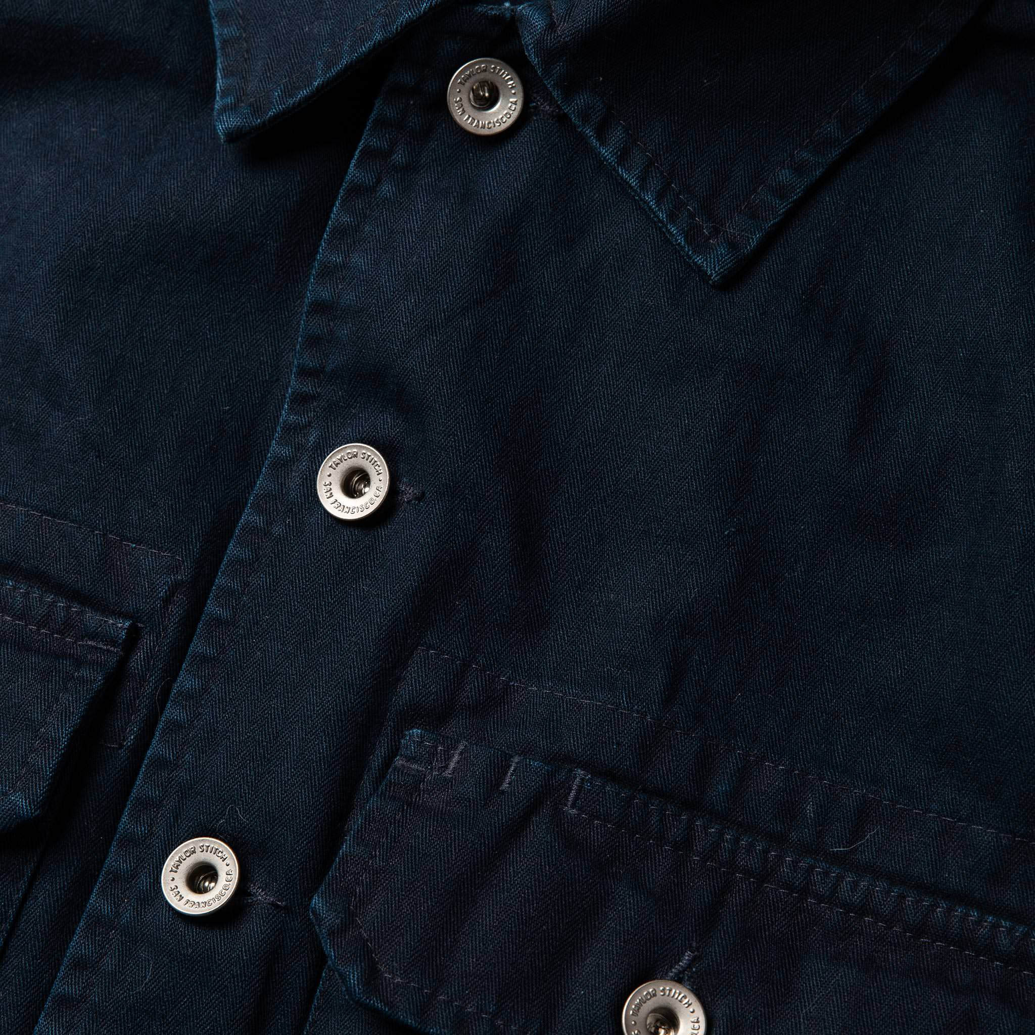 material shot of chest, Outerwear by Taylor Stitch
