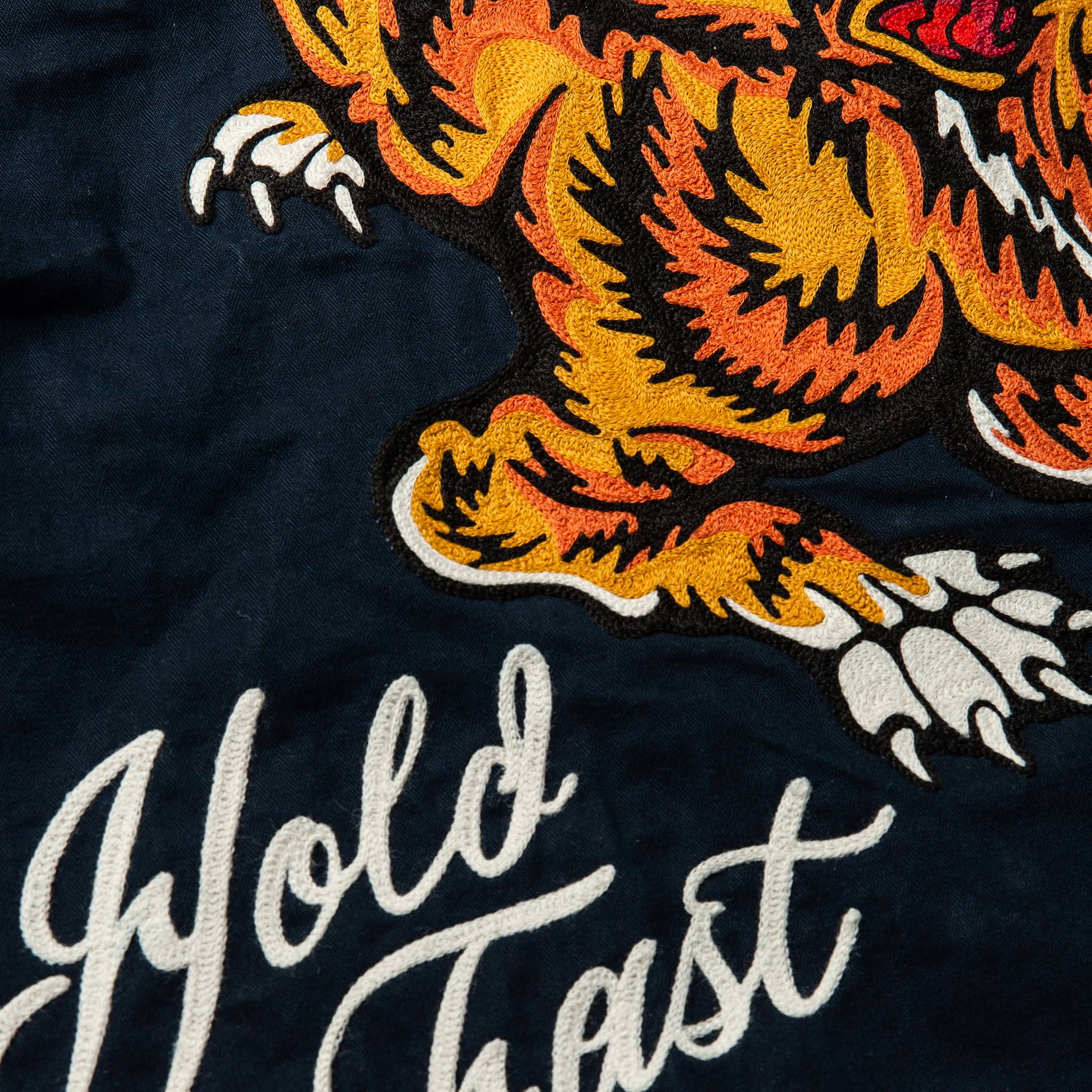 material shot of custom stitching, Outerwear by Taylor Stitch